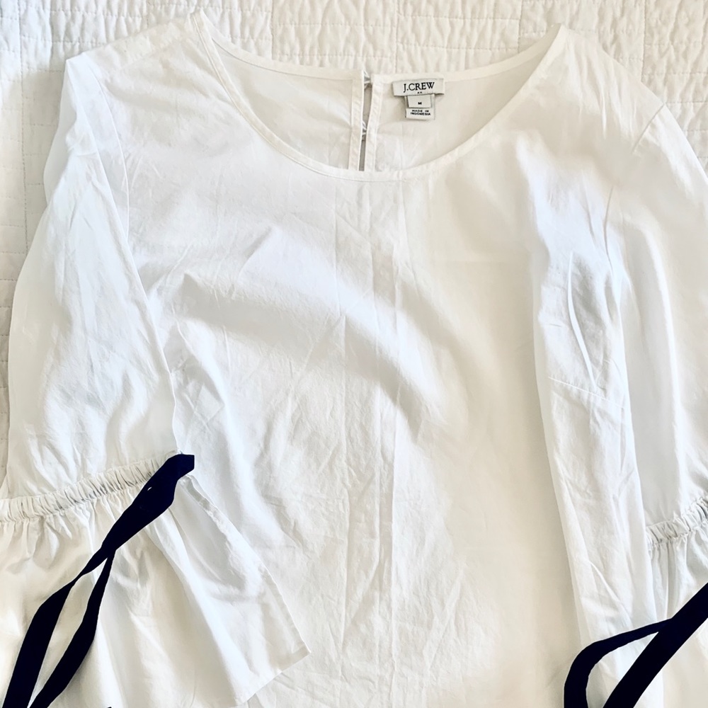 White JCrew blouse